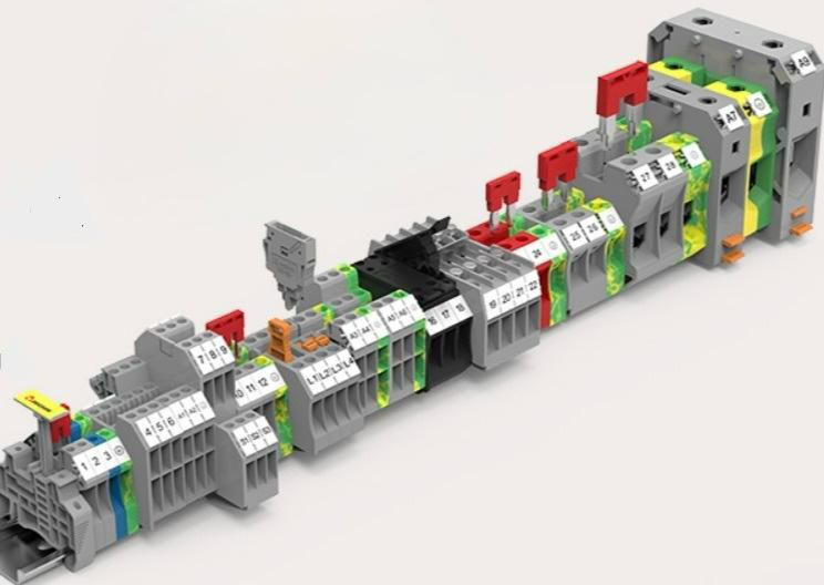 Rail Mounted Terminal Block